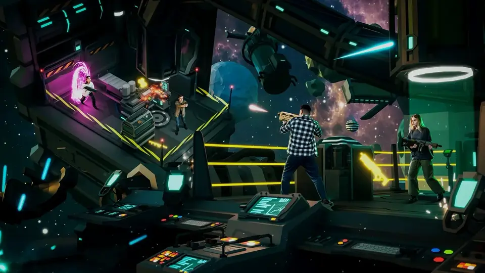 Shmooter: Space Battle — virtual reality in Murcia